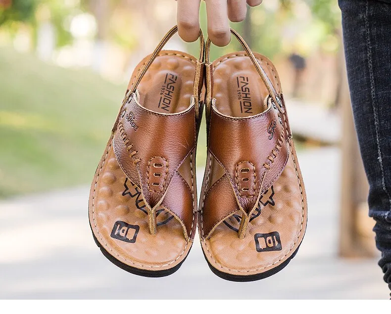Leather Slippers