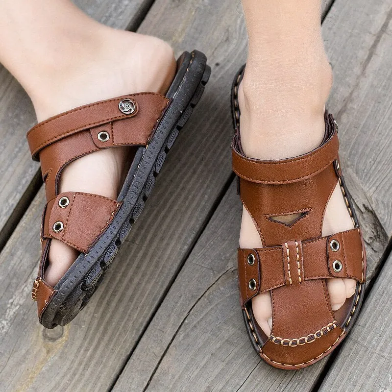 Leather Slippers