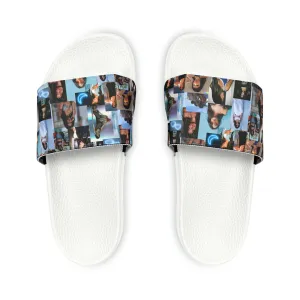 Madison Beer Mind In The Clouds Collage Women's Slide Sandals