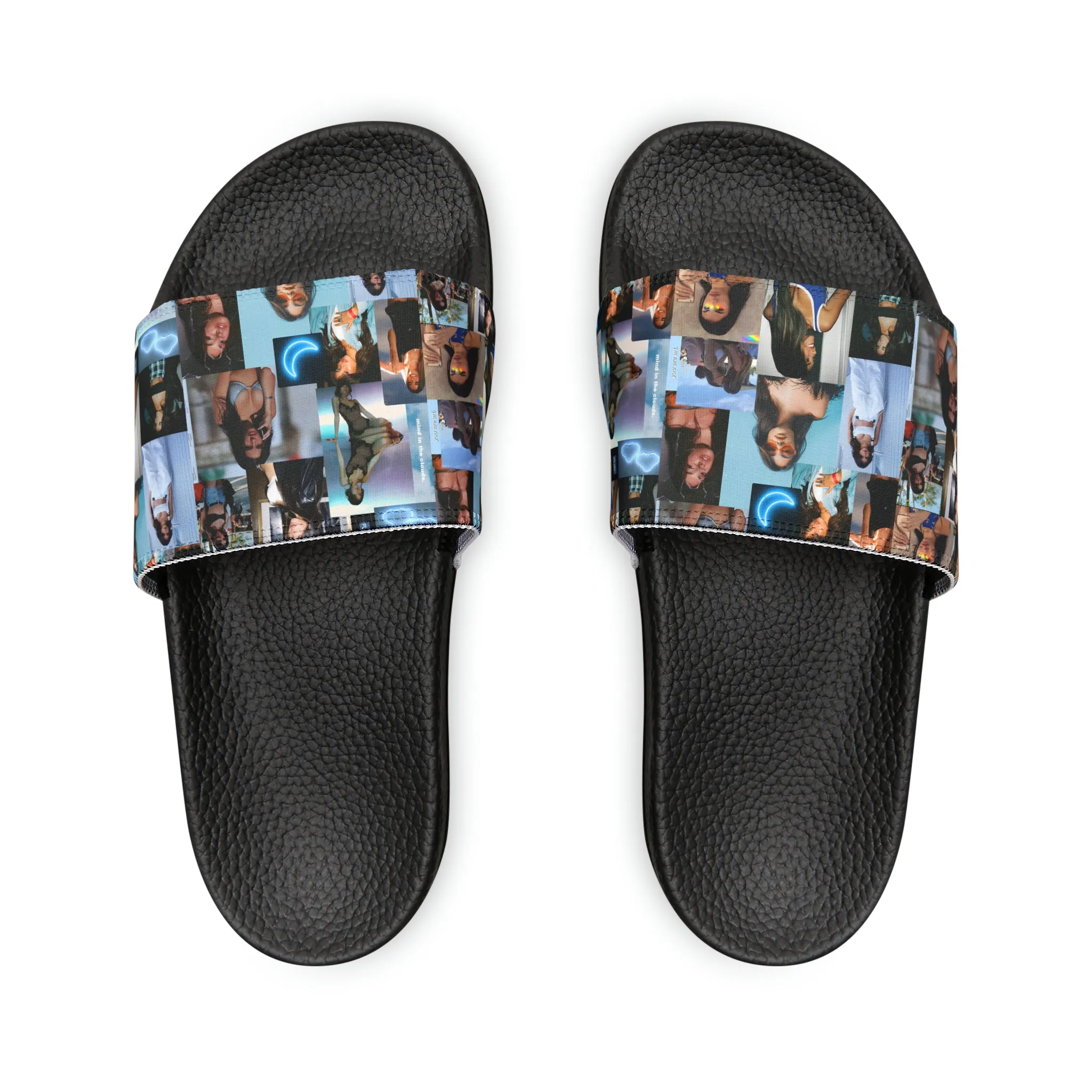 Madison Beer Mind In The Clouds Collage Women's Slide Sandals