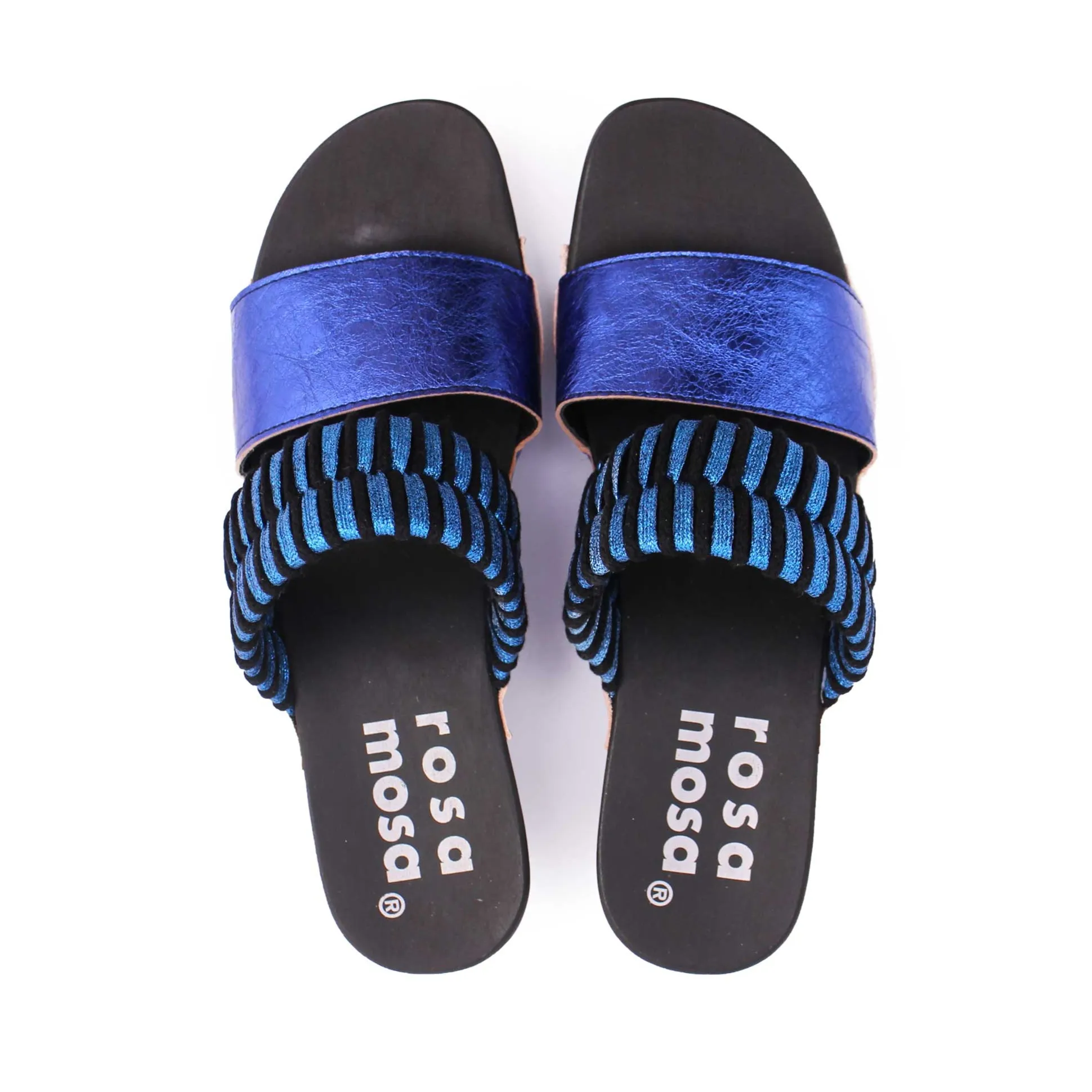 MAGO SANDALS   Metallic-Cobalto