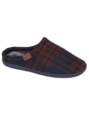 Mens Celtic Navy Slippers