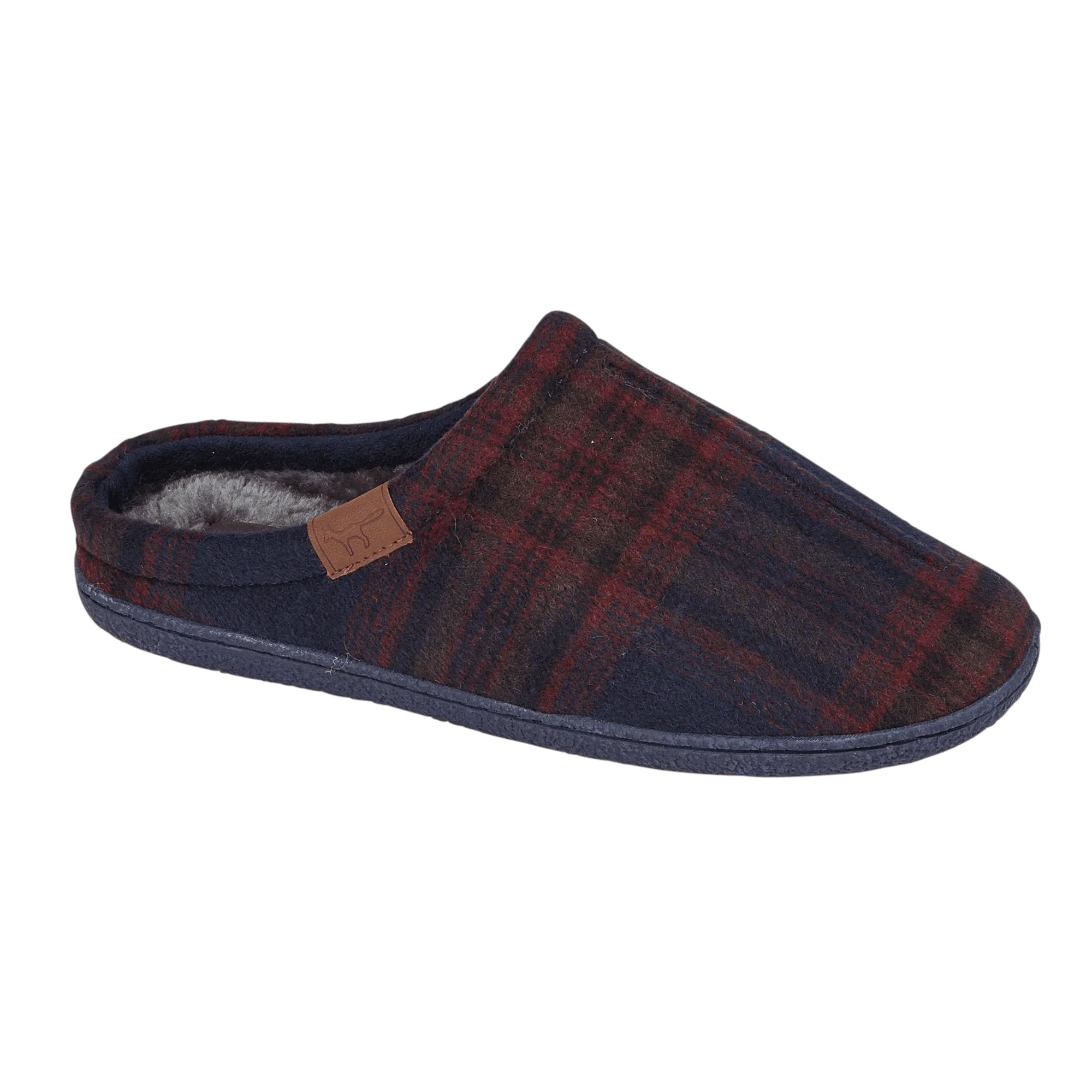 Mens Celtic Navy Slippers