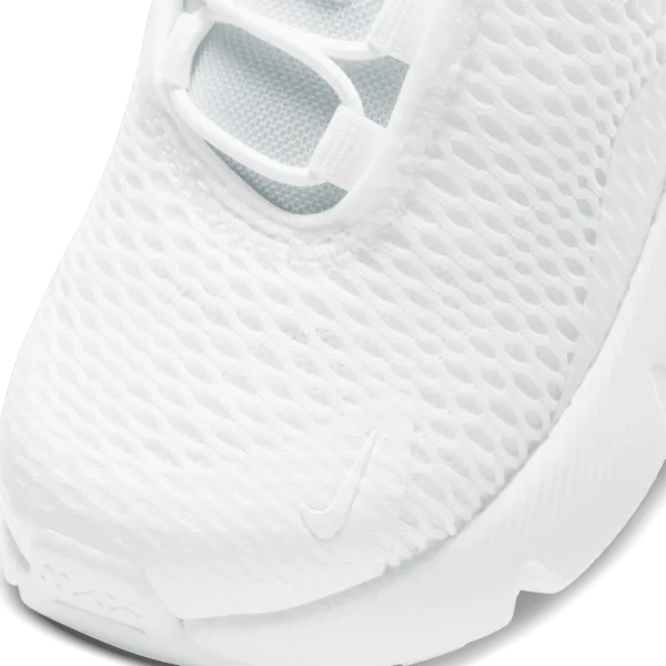 Nike - Boy - TD Air Max 270 - White/Metallic Silver