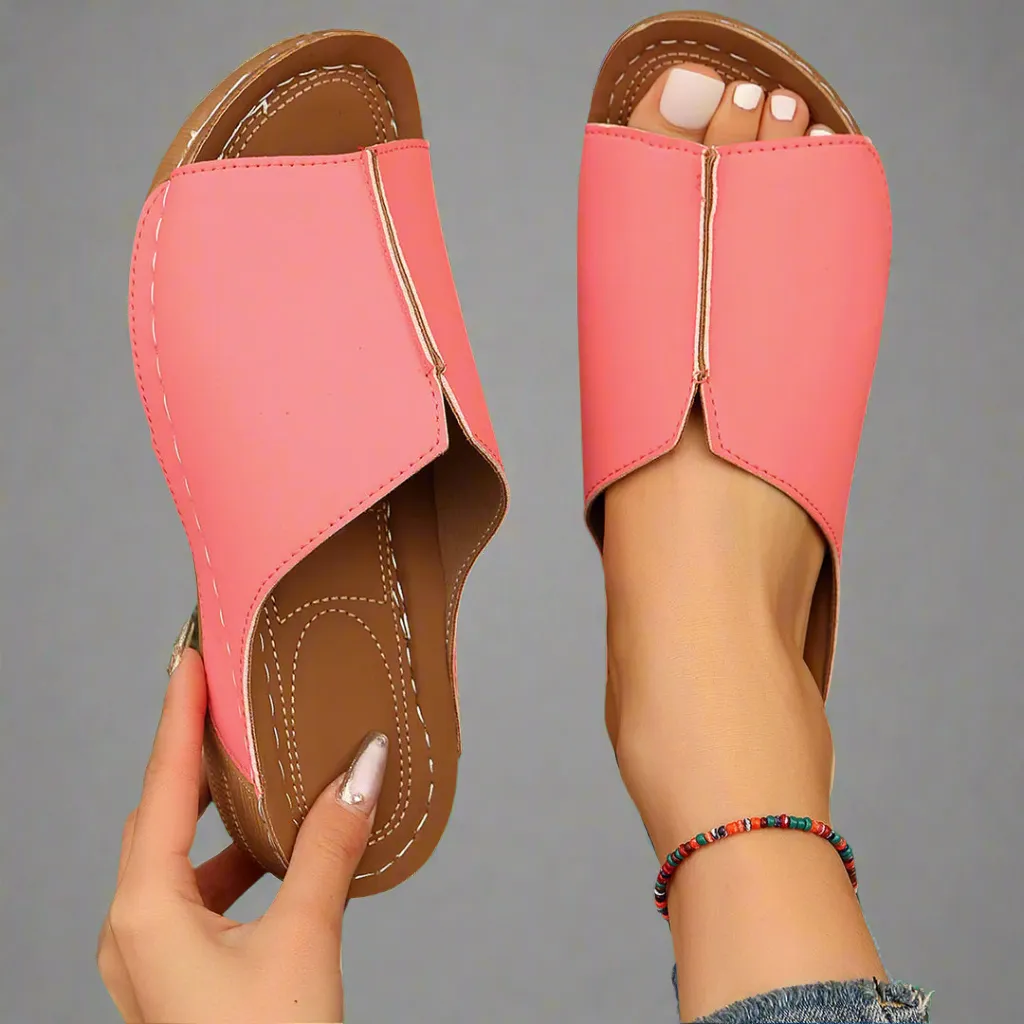 Noemi | Artisan Crafted Wedge Sandals in Premium Materials