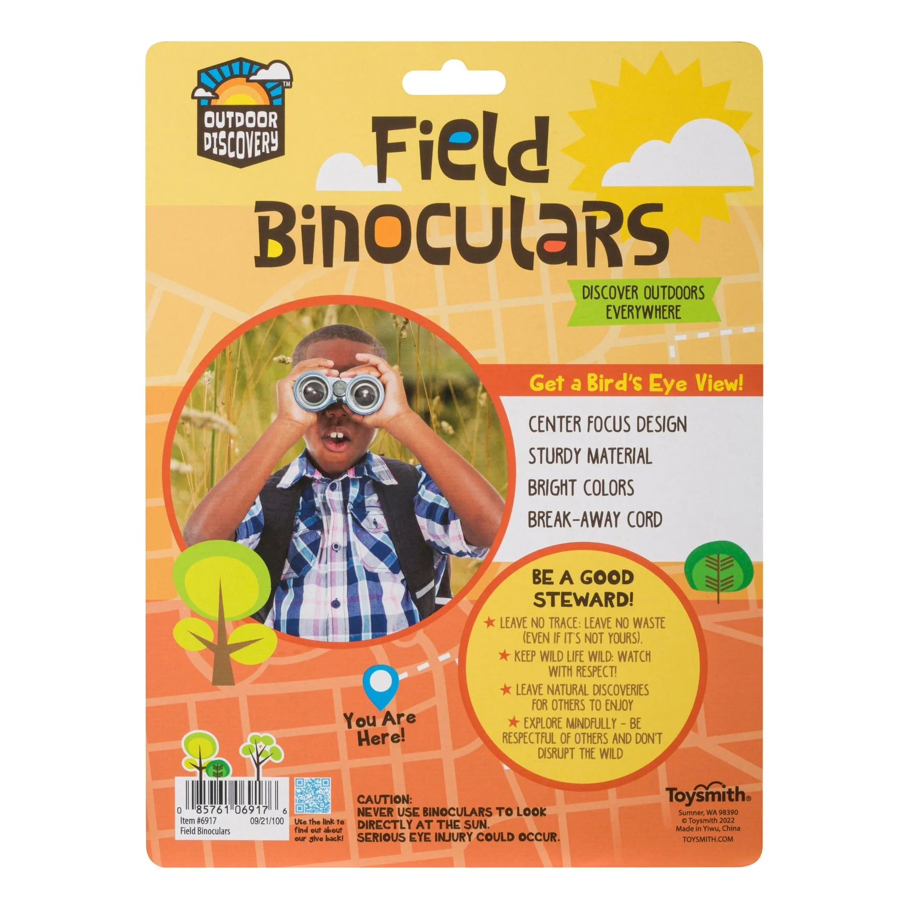 Outdoor Discovery Field Binoculars (1 Unite Assorted) by Toysmith