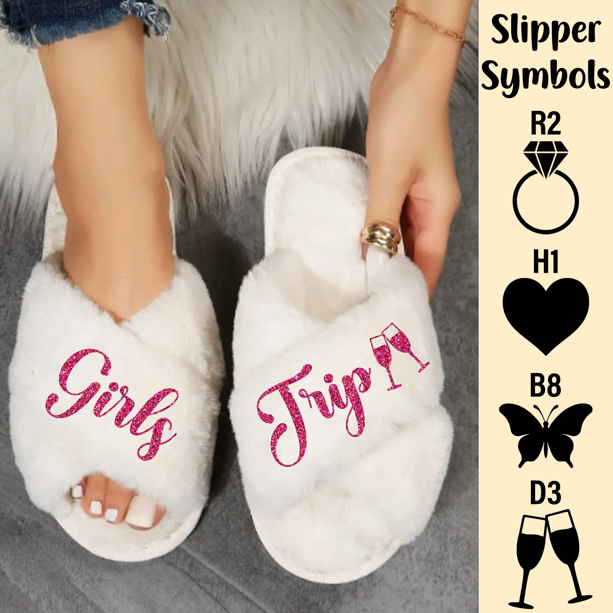 Personalized Bridesmaid Robes and Slipper Set