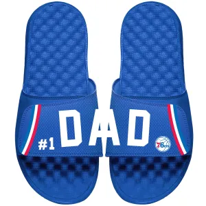 Philadelphia 76ers ISlide Dad Slide Sandals - Royal