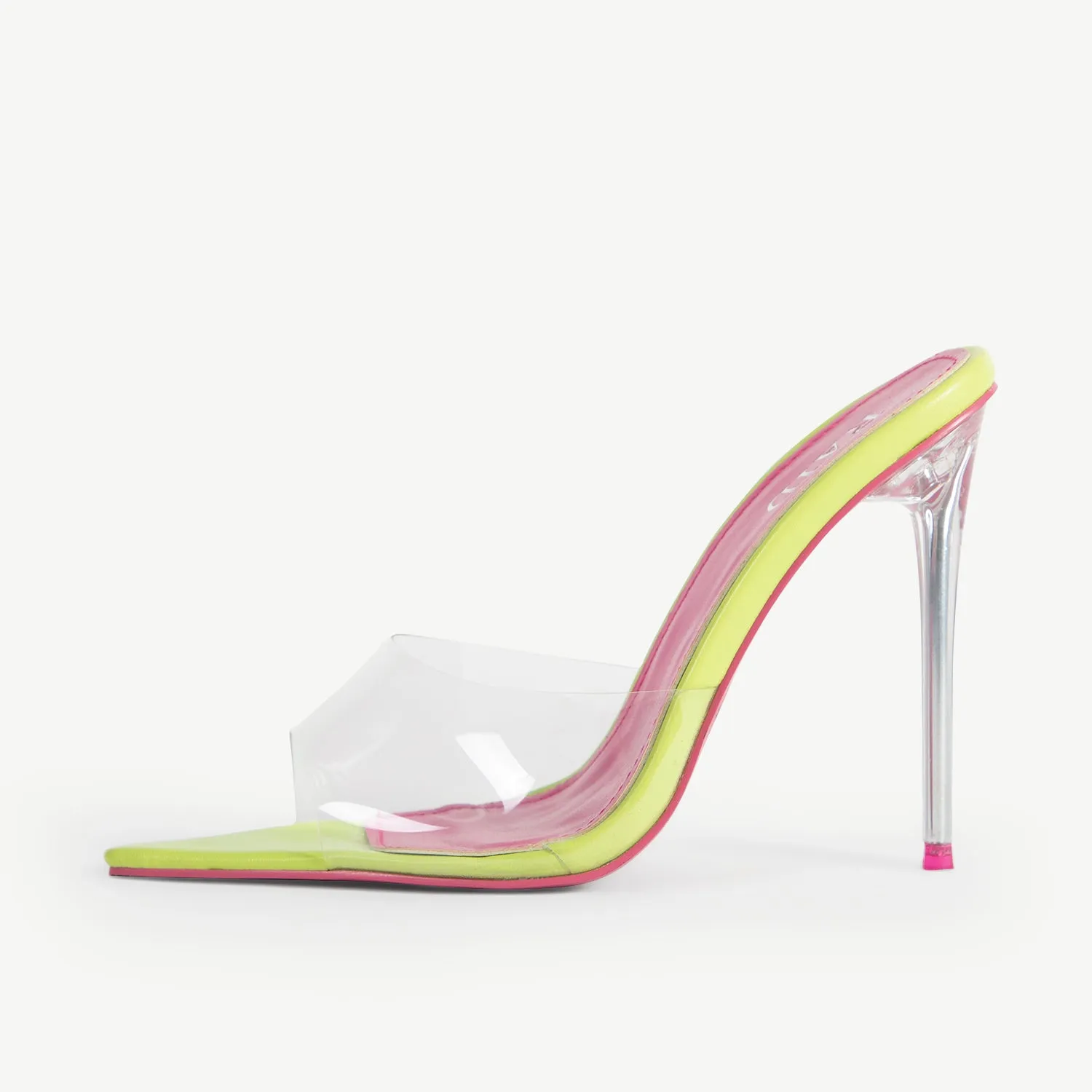 RAID Elixen Heeled Mule in Green