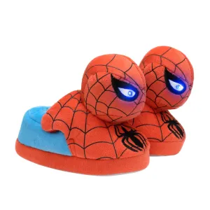 Robeez Spider Man | Red Kids Light Up Slippers
