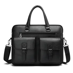 Russo Messenger Bag - Black