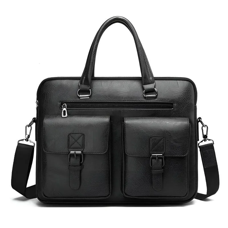 Russo Messenger Bag - Black