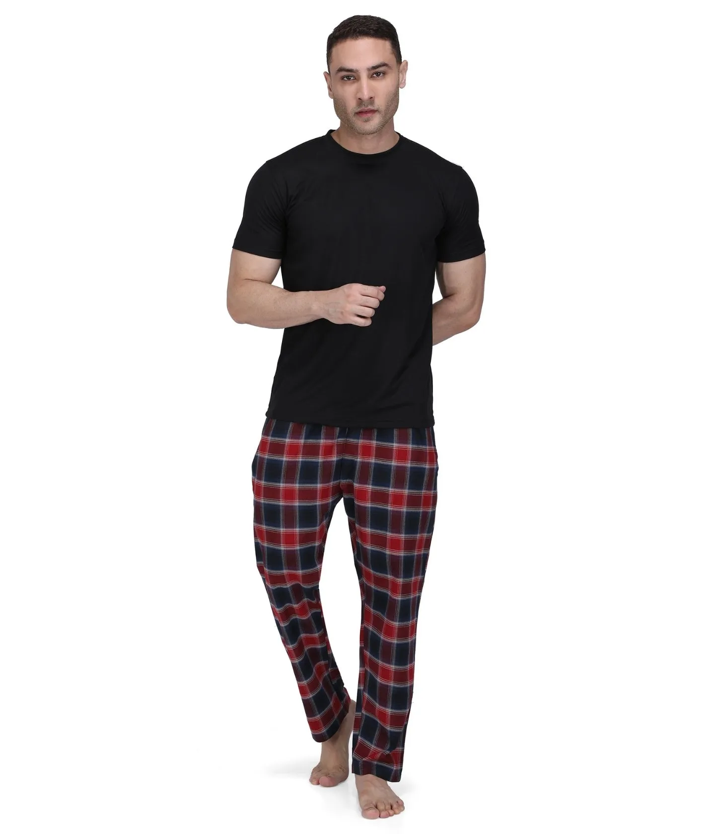 Semantic Mens Red-Blue Checks Pyjamas