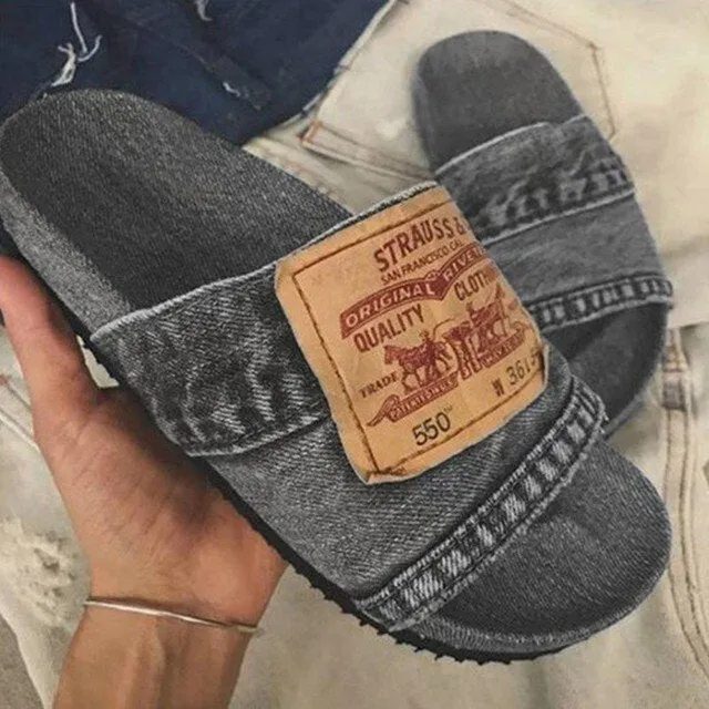 Senza | Without Denim Slippers For Women