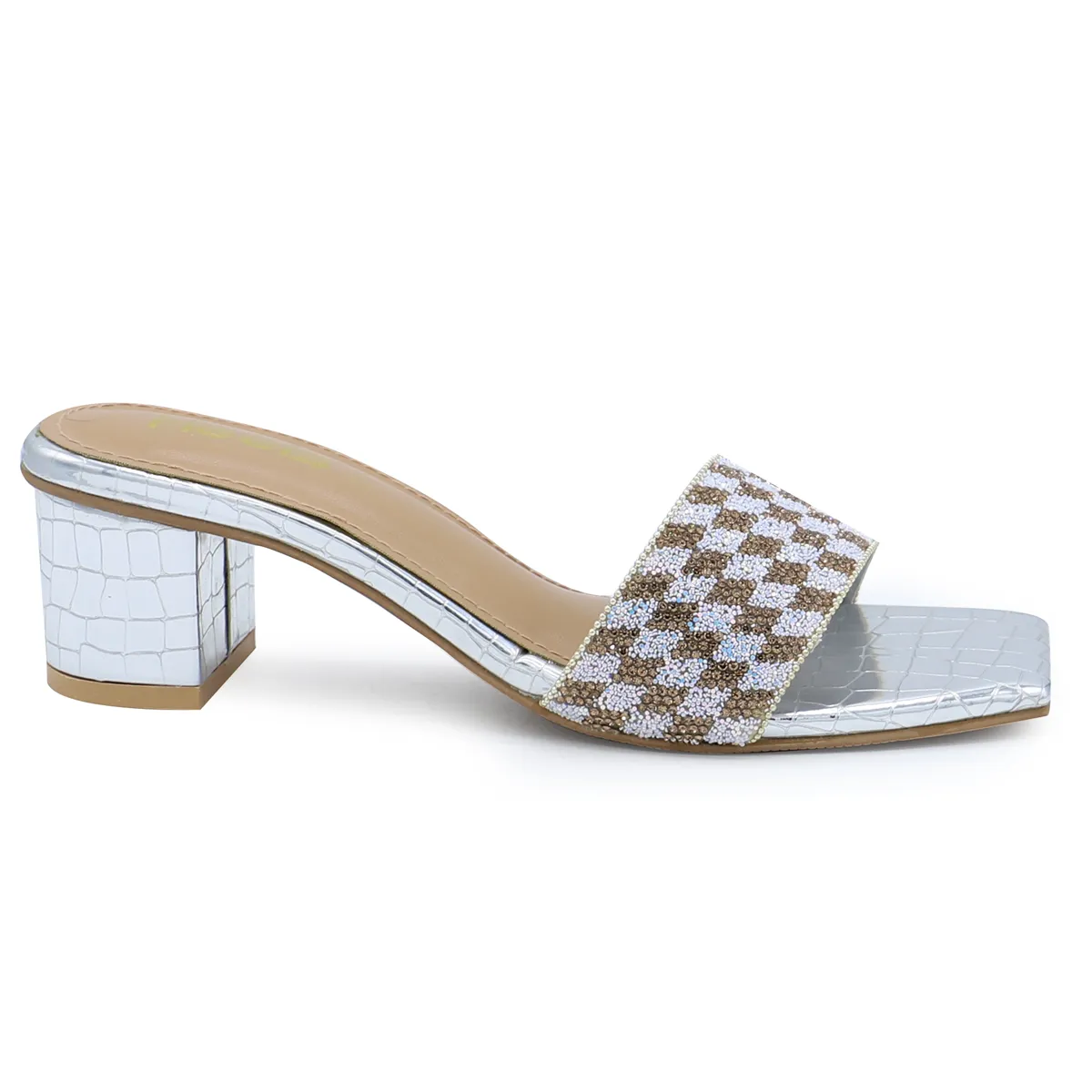 Silver Fancy Slipper 045146