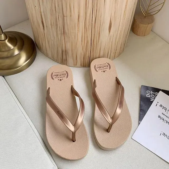 Simple Solid Color Comfortable Fancy Slippers FS-125