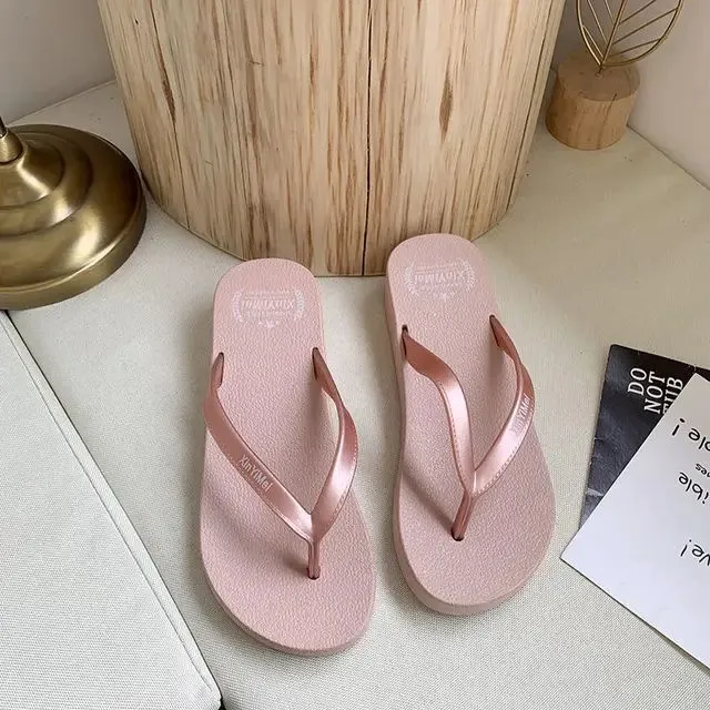 Simple Solid Color Comfortable Fancy Slippers FS-125