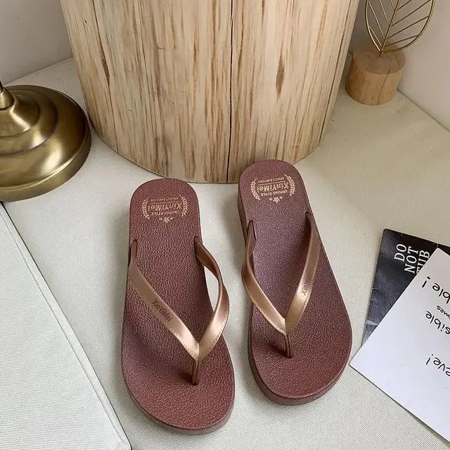 Simple Solid Color Comfortable Fancy Slippers FS-125