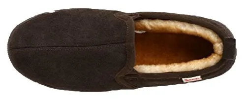 Tamarac by Slippers International Men's Cody Sheepskin Slipper,Rootbeer,10 M US