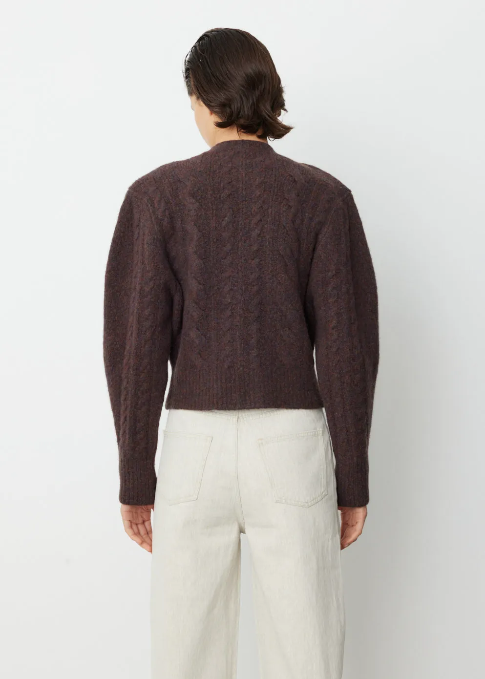 Terry Knit Cardigan