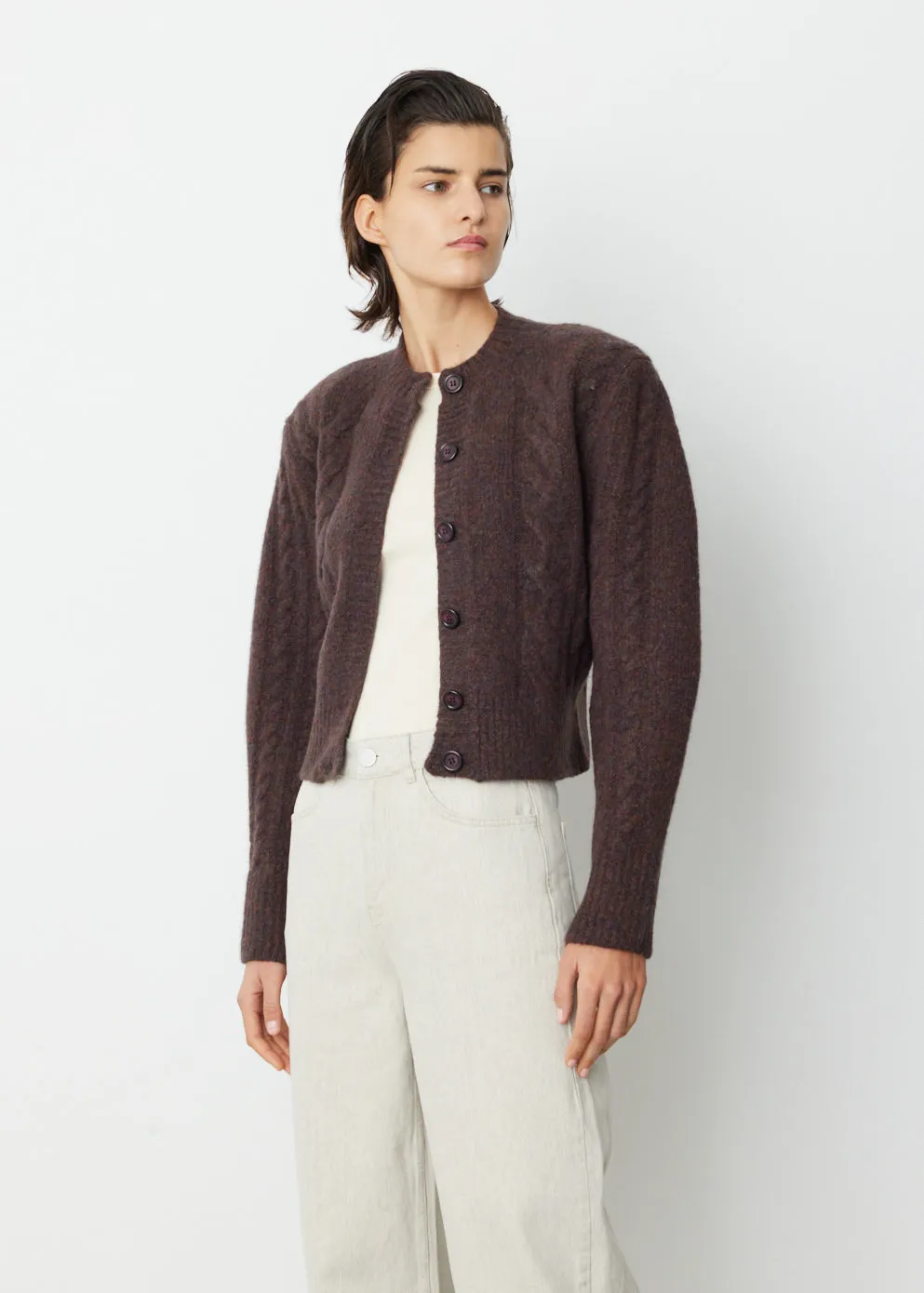 Terry Knit Cardigan
