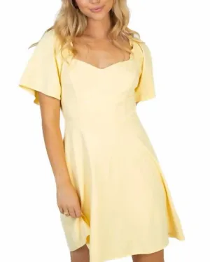The Belle Dress in Pale Yellow | Pale Yellow