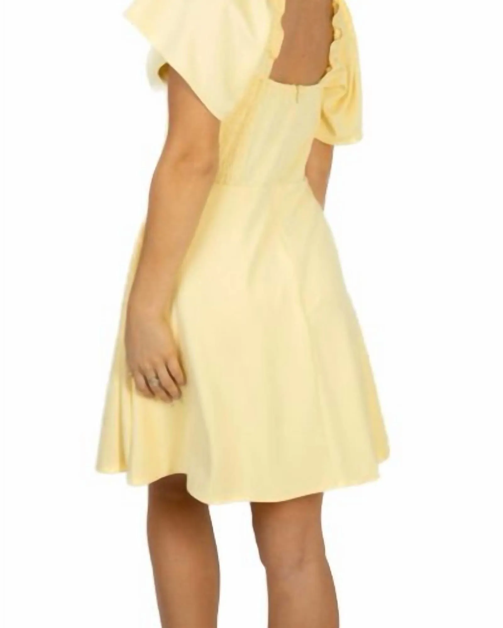 The Belle Dress in Pale Yellow | Pale Yellow