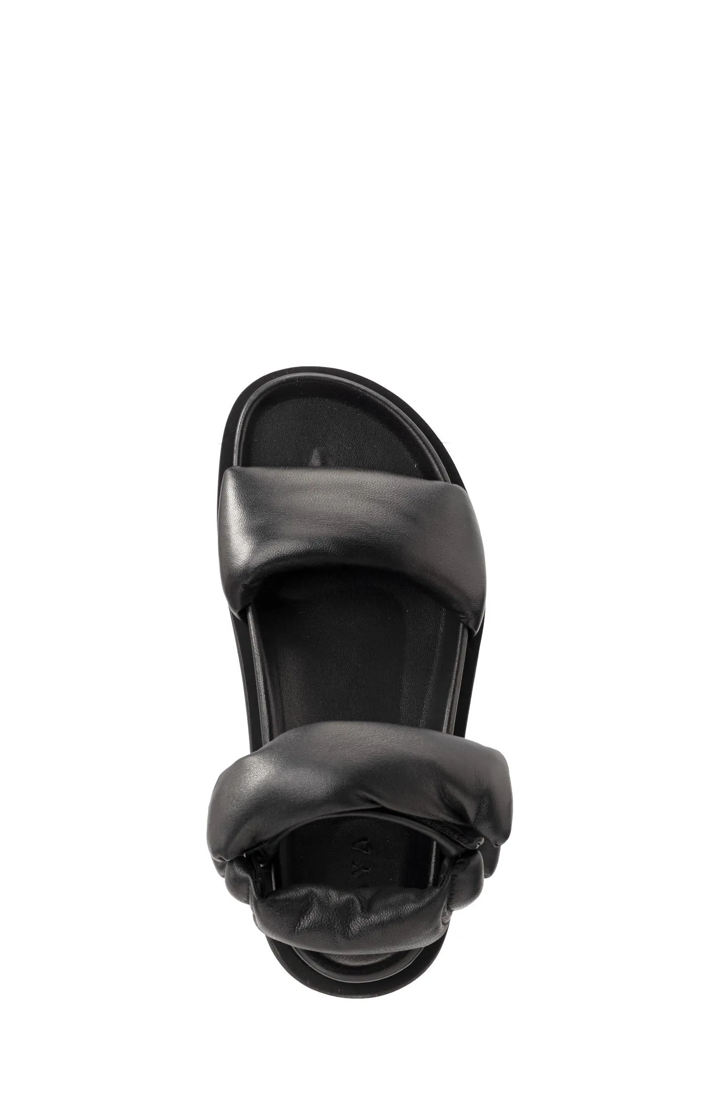 Volume sandals with padded straps