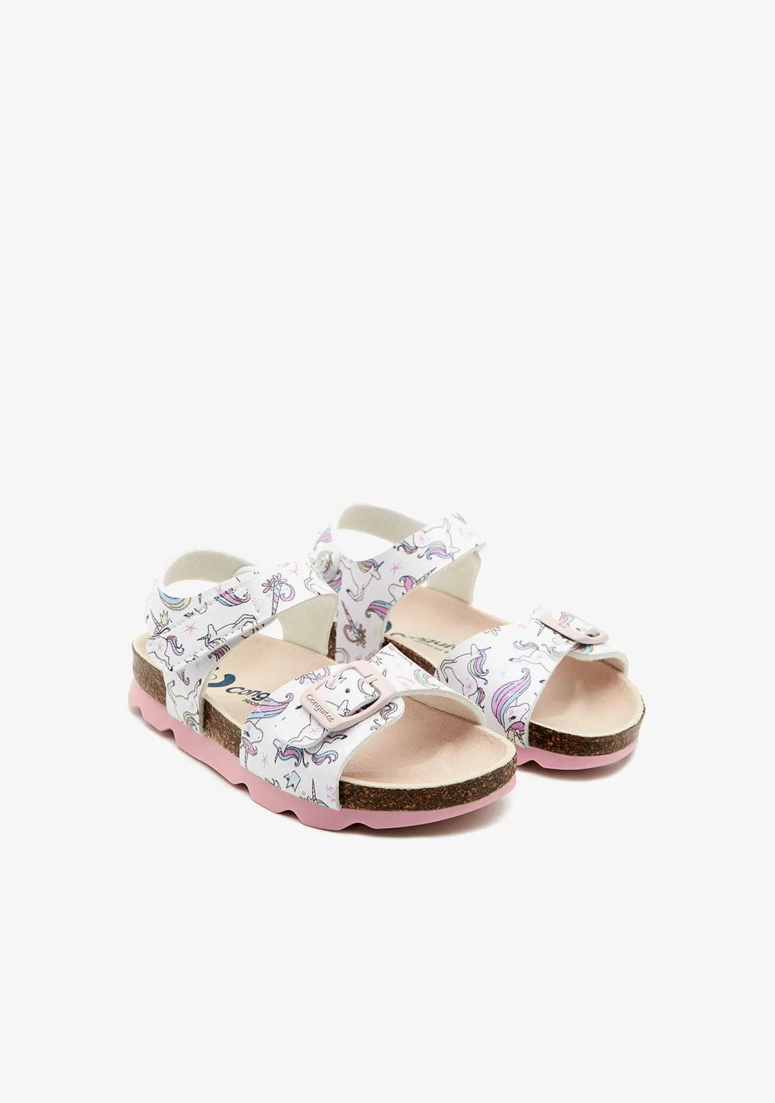 White Unicorns Sandals