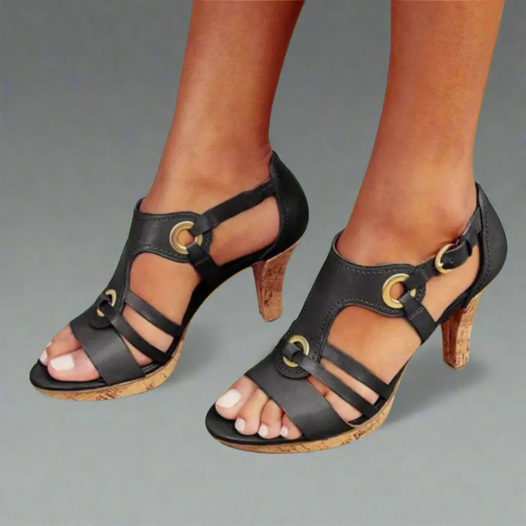 Wiebke | Chic Open-Toe Sandals – Stylish Comfort for Every Occasion