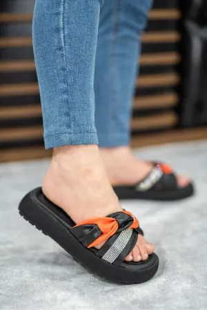 Women's High Sole Knot Comfortable Casual Slippers